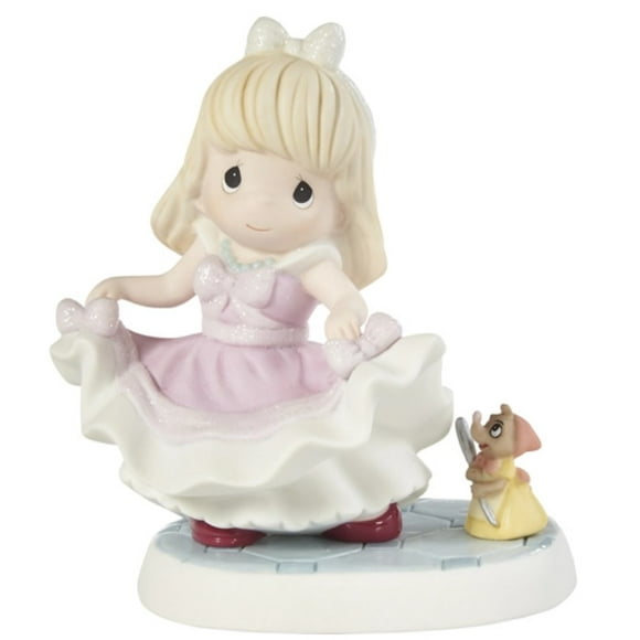 Let Your Heart Dance Disney Showcase Collection 132707 Precious Moments Bisque Porcelain Figurine 
